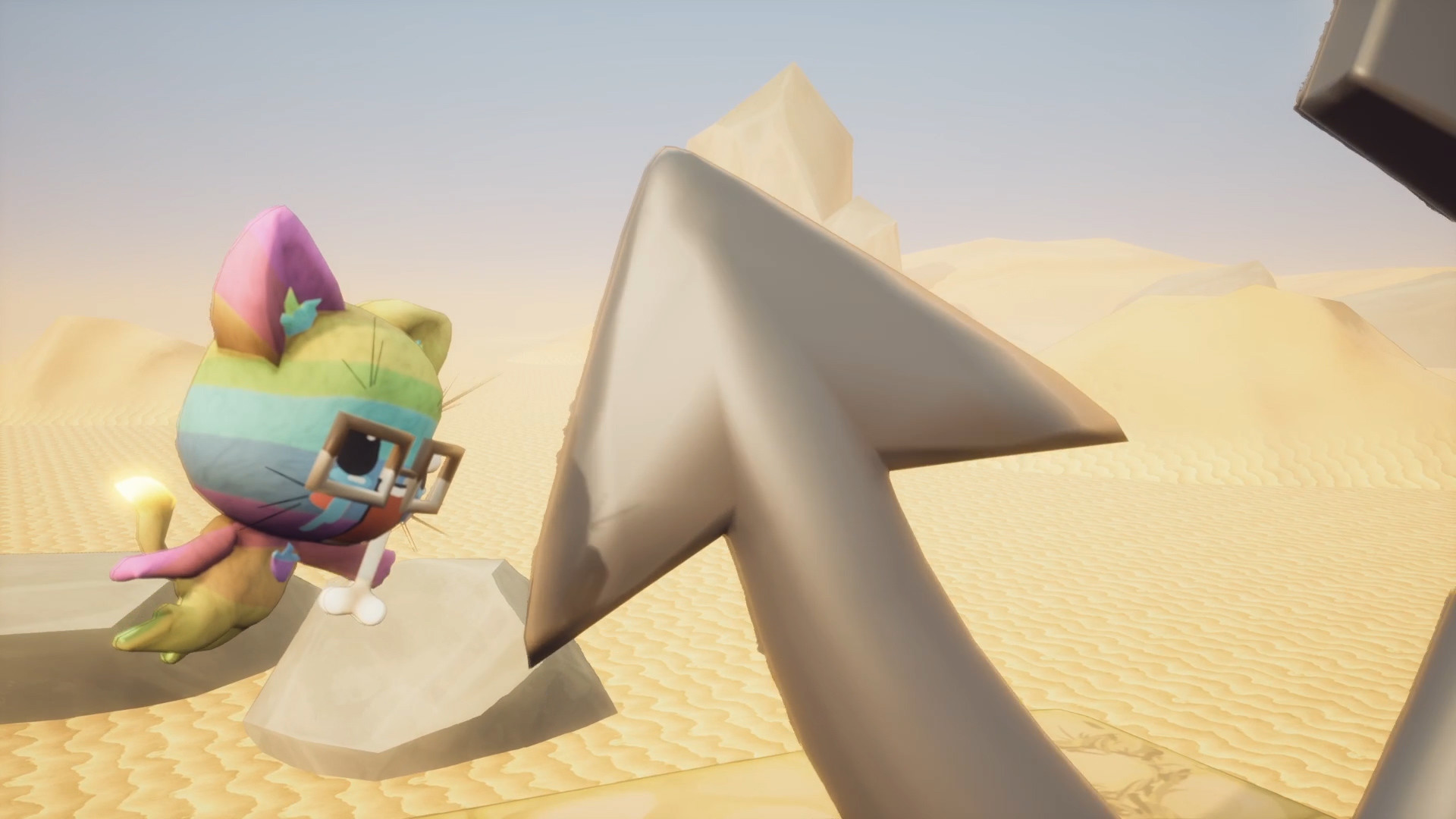 Скриншот из игры Neko Ghost, Jump! - 1