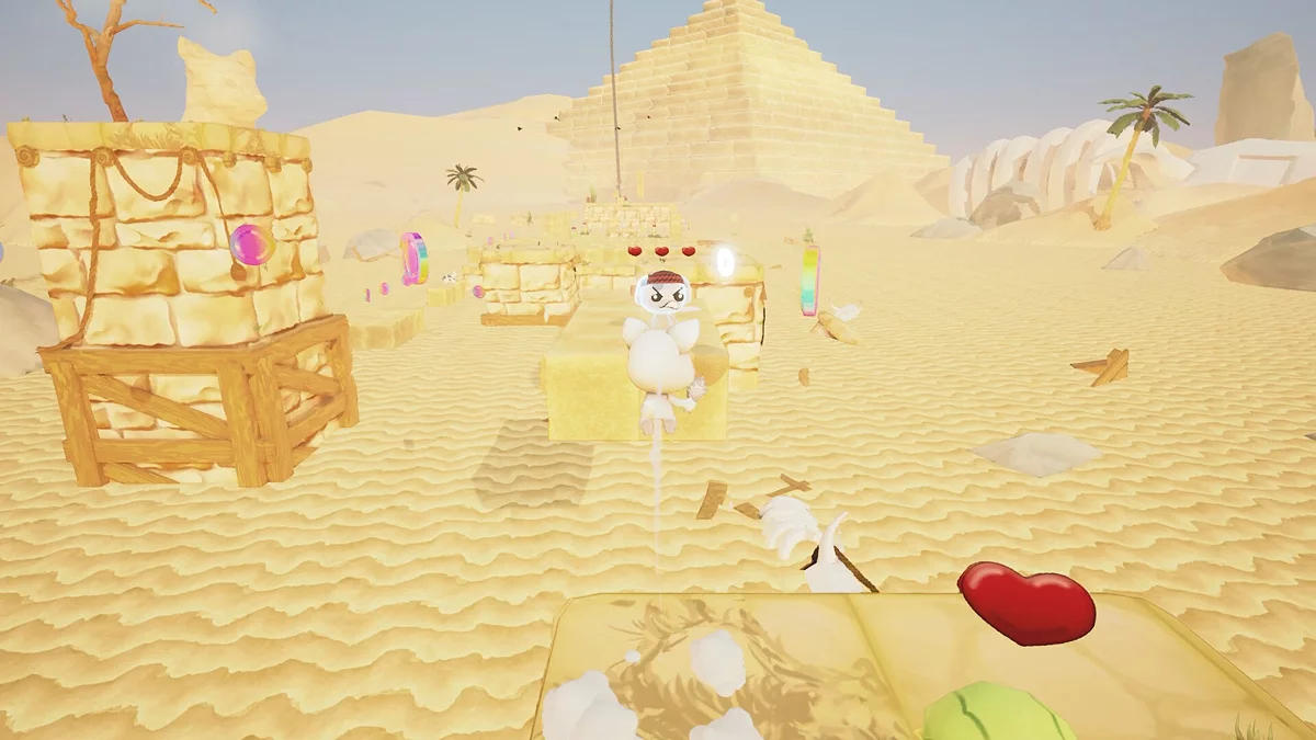 Скриншот из игры Neko Ghost, Jump! - 3