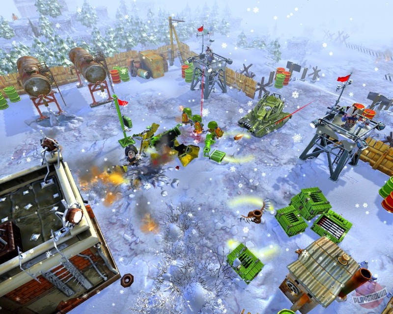 Скриншот из игры Cannon Fodder 3 - 69