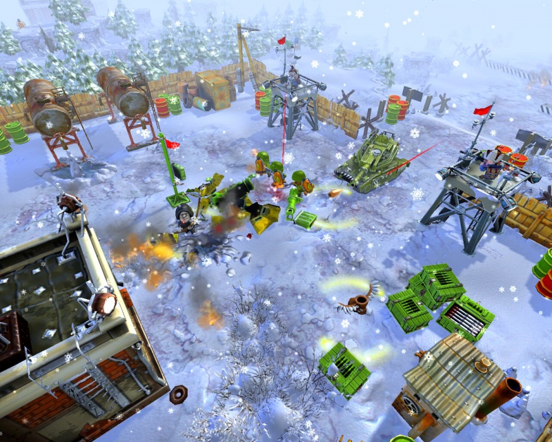 Скриншот из игры Cannon Fodder 3 - 65