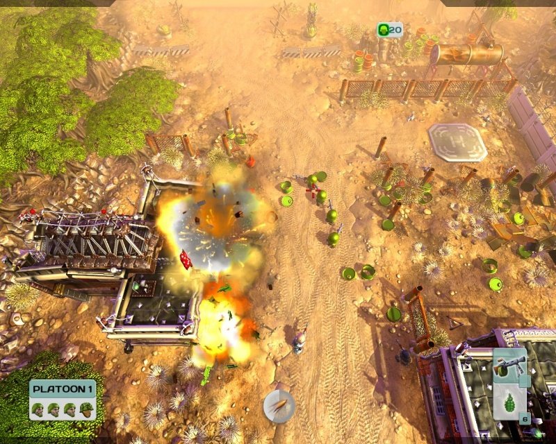Скриншот из игры Cannon Fodder 3 - 6