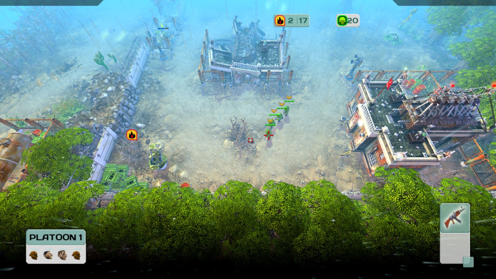 Скриншот из игры Cannon Fodder 3 - 115