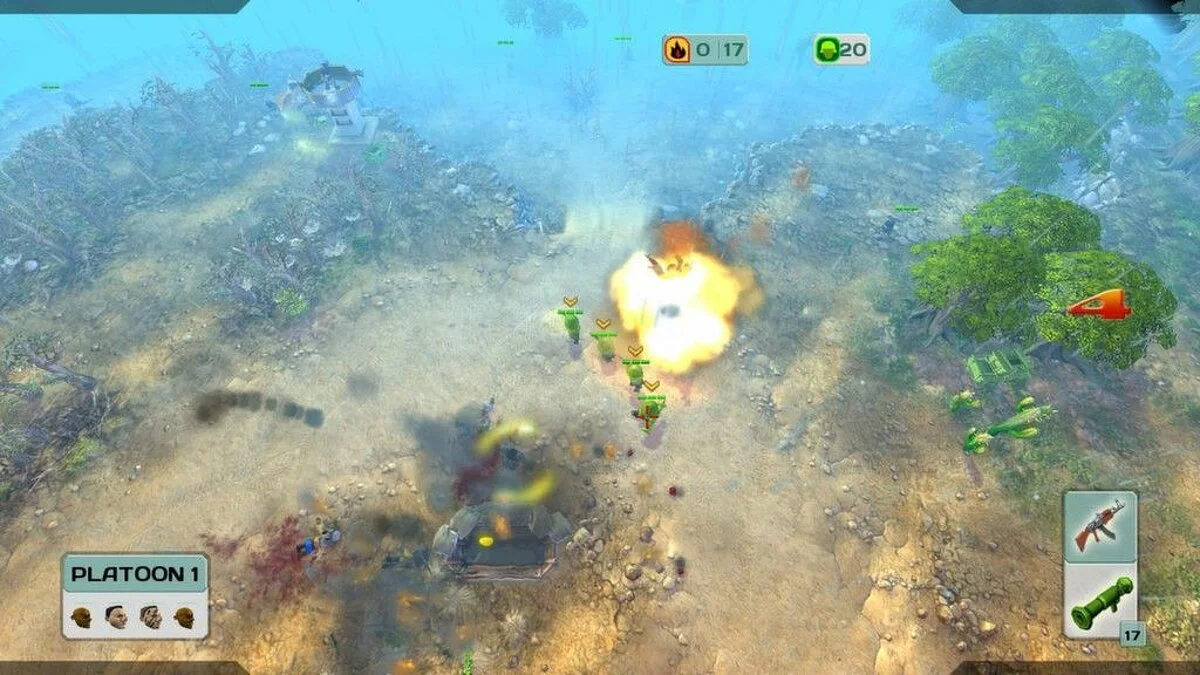 Скриншот из игры Cannon Fodder 3 - 50