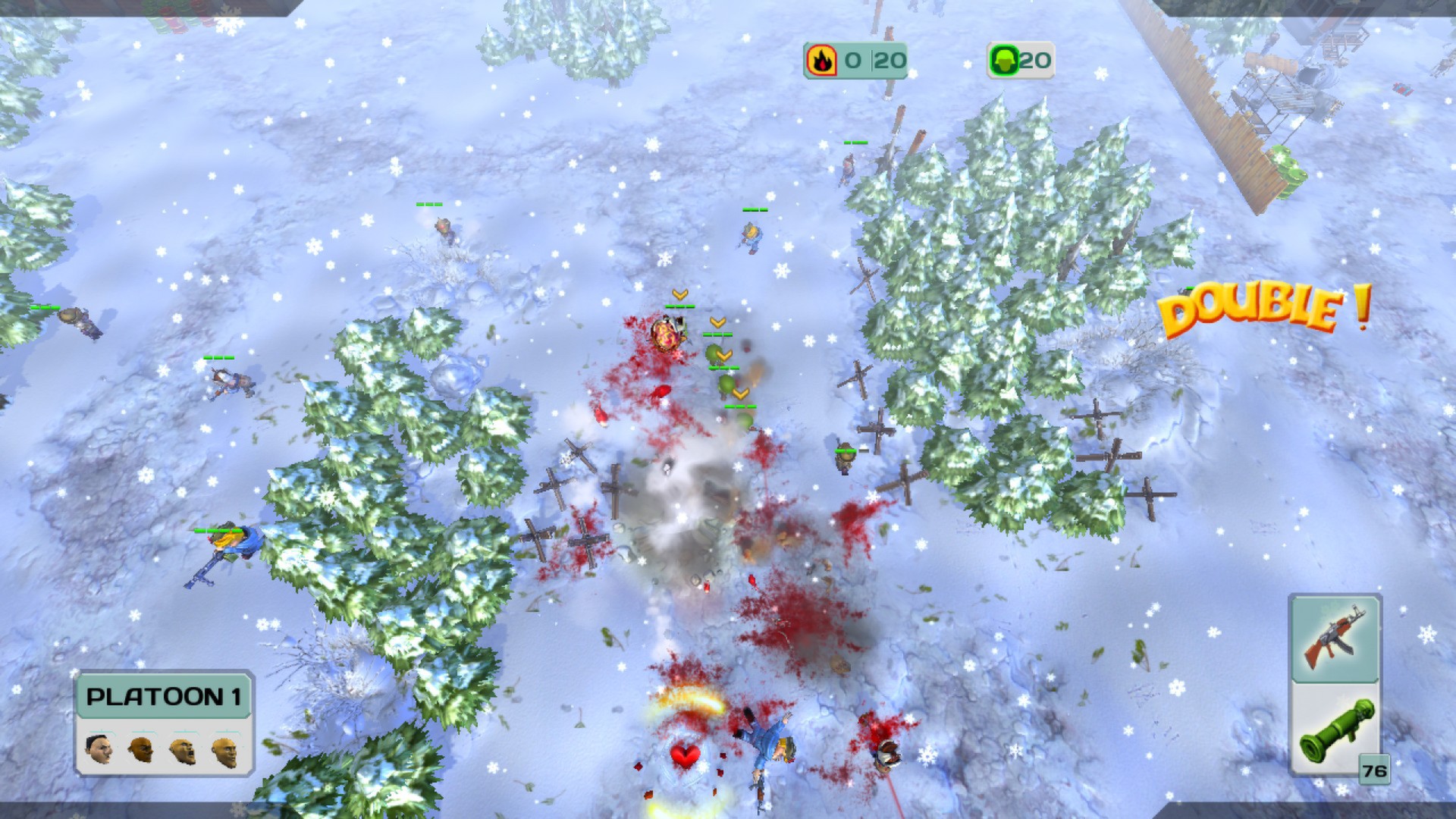 Скриншот из игры Cannon Fodder 3 - 117