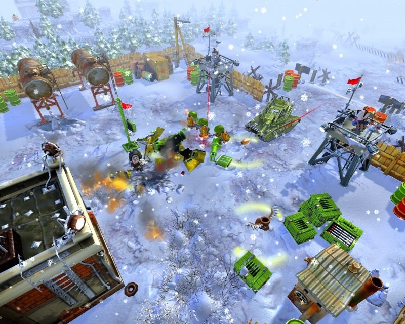 Скриншот из игры Cannon Fodder 3 - 64