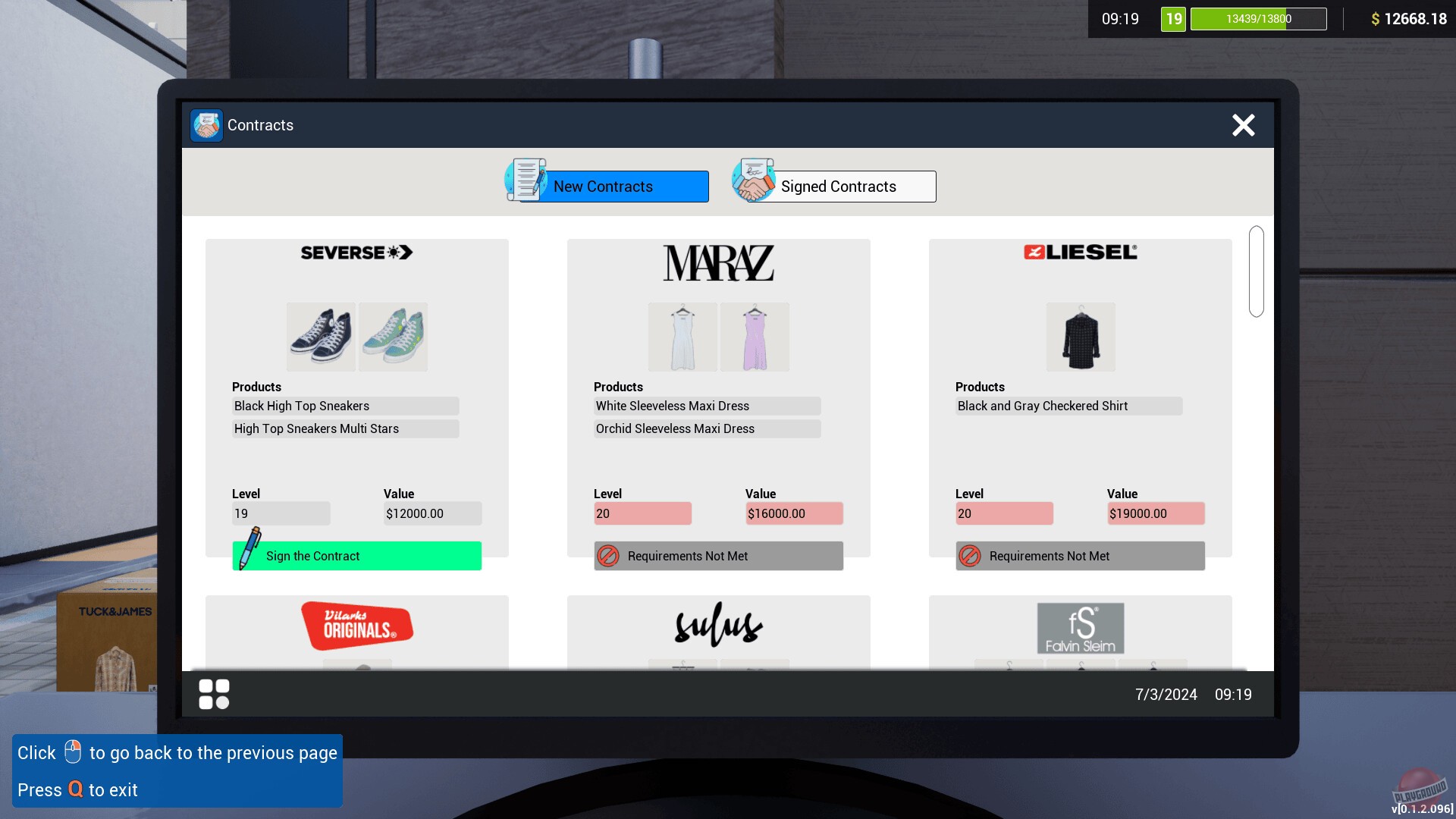 Скриншот из игры Retail Company Simulator - 1