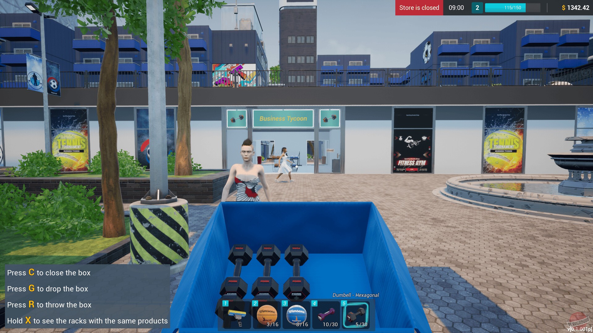 Скриншот из игры Sporting Goods Shop - 1