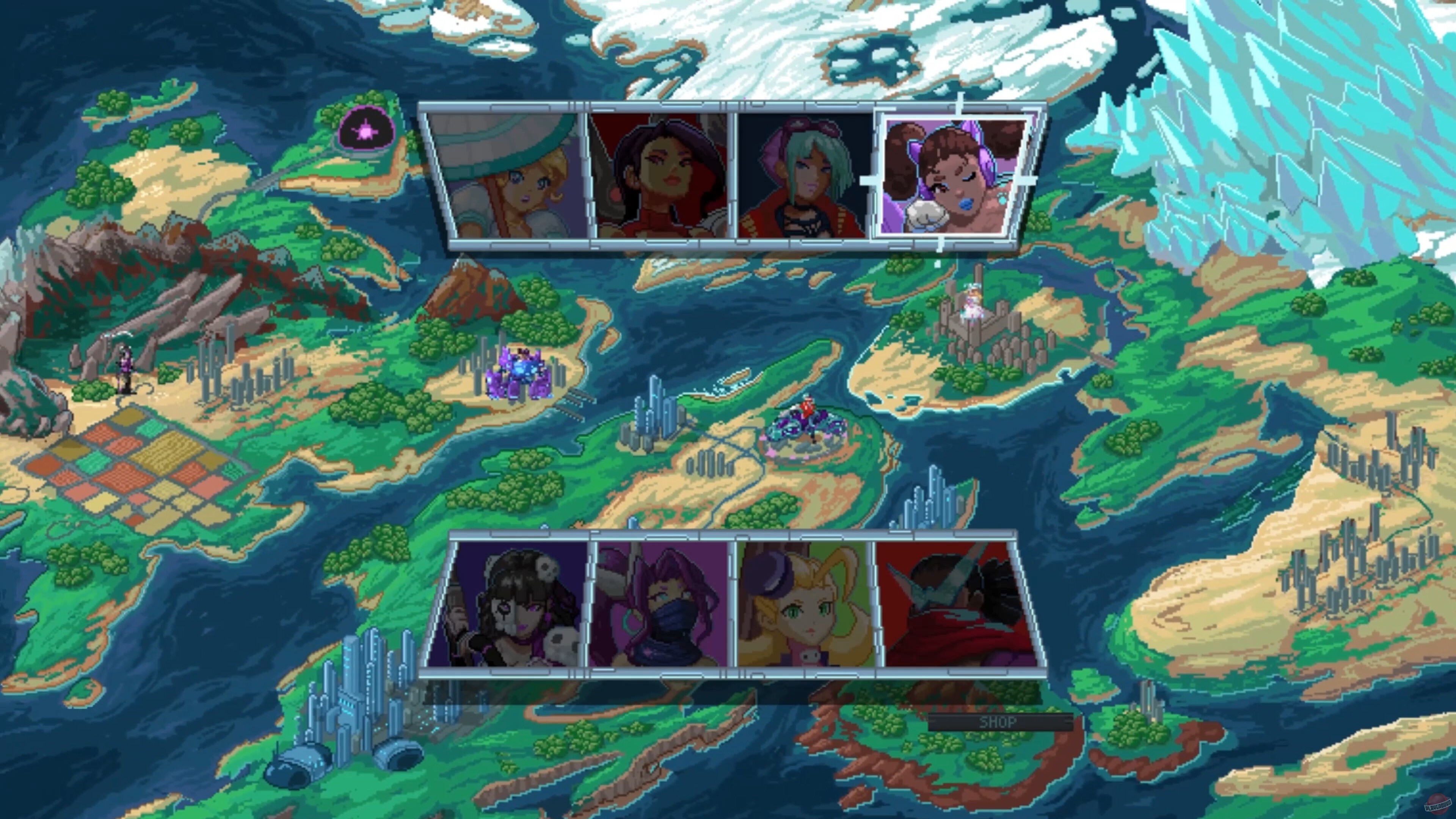 Скриншот из игры Radiant Starlets - 1