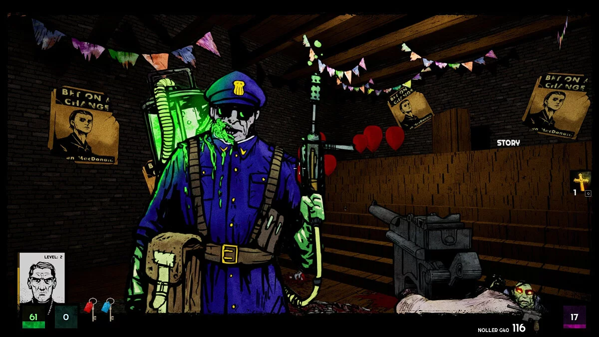 Скриншот из игры Forgive me Father - 24