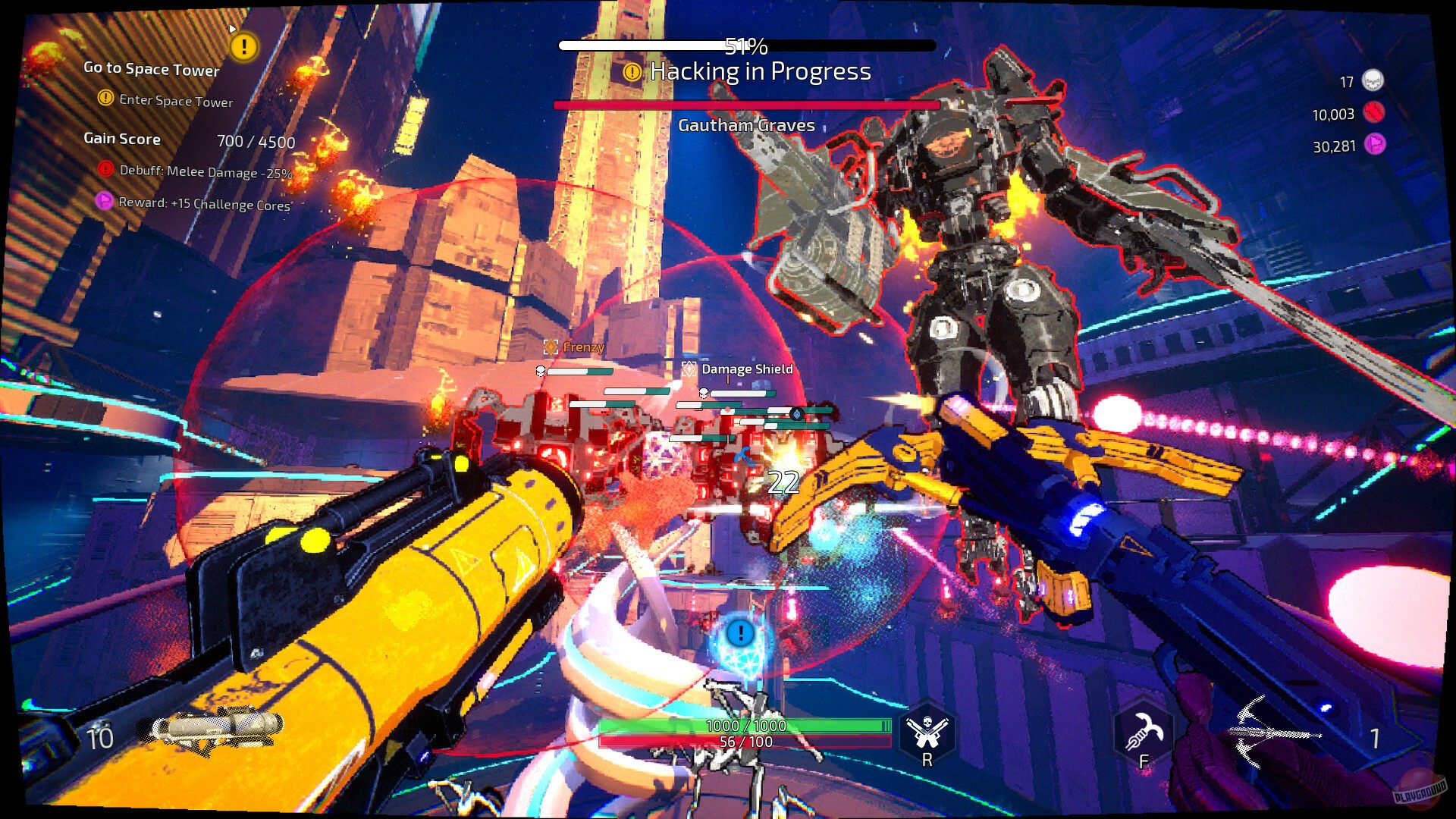 Скриншот из игры Gunstoppable - 4