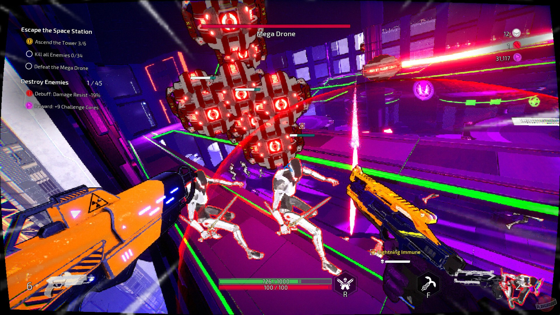 Скриншот из игры Gunstoppable - 3