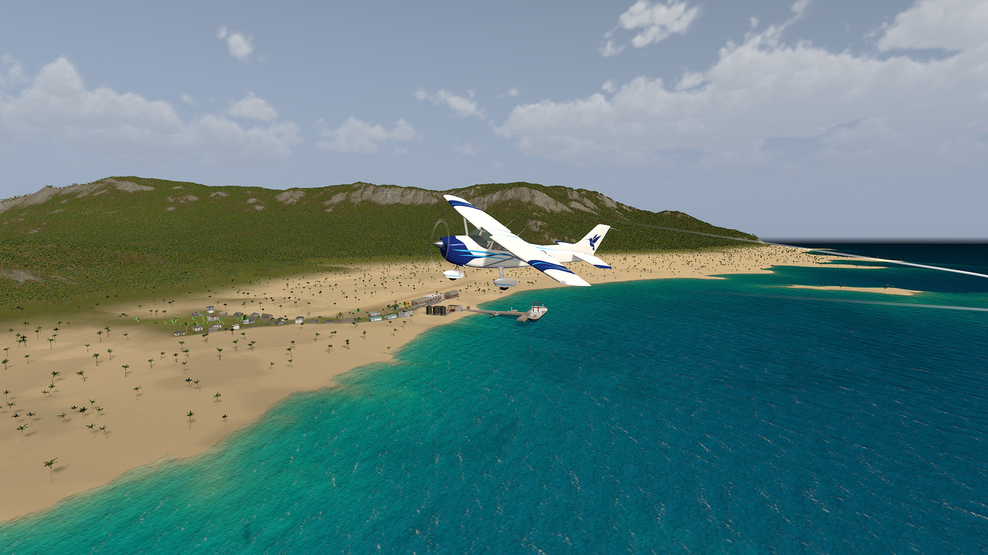 Скриншот из игры Coastline Flight Simulator - 2