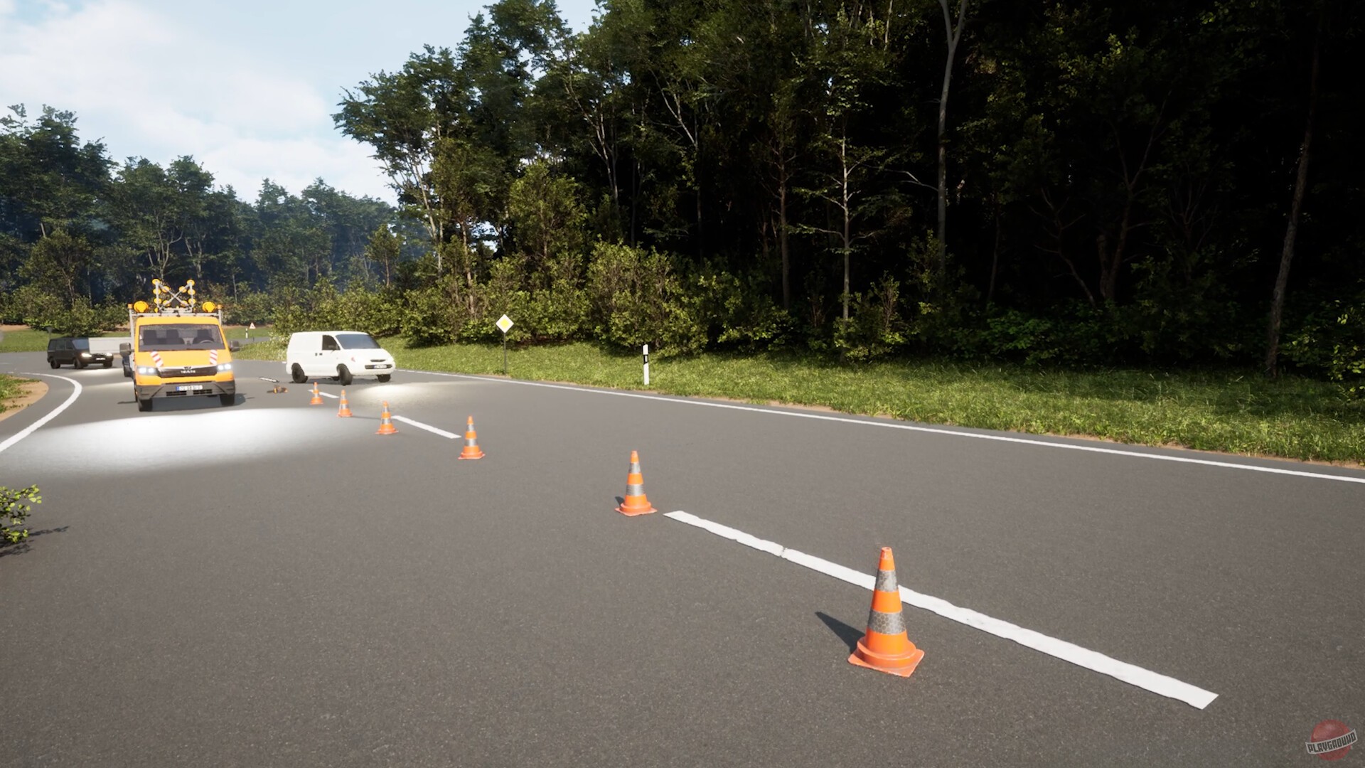 Скриншот из игры Road Maintenance Simulator 2 - Winter Services - 1