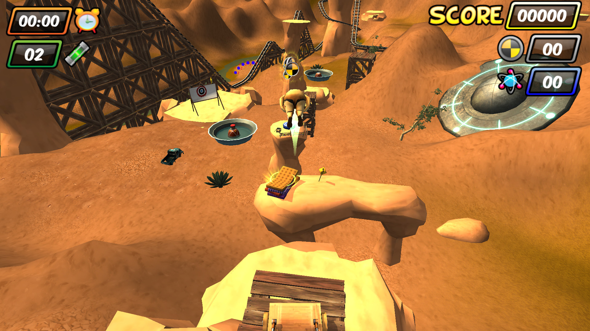 Скриншот из игры The Adventures of 00 Dilly - 1