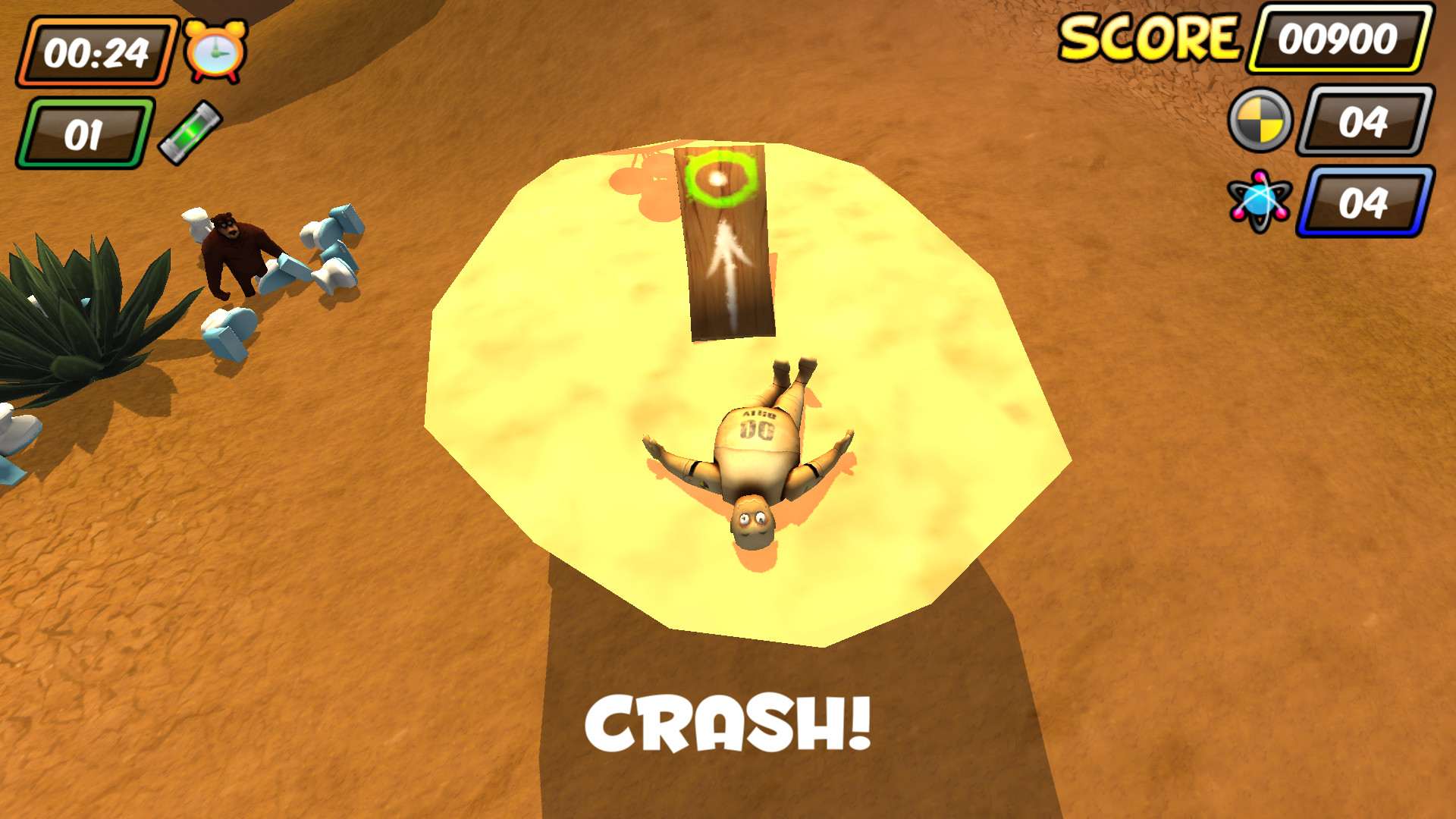 Скриншот из игры The Adventures of 00 Dilly - 3