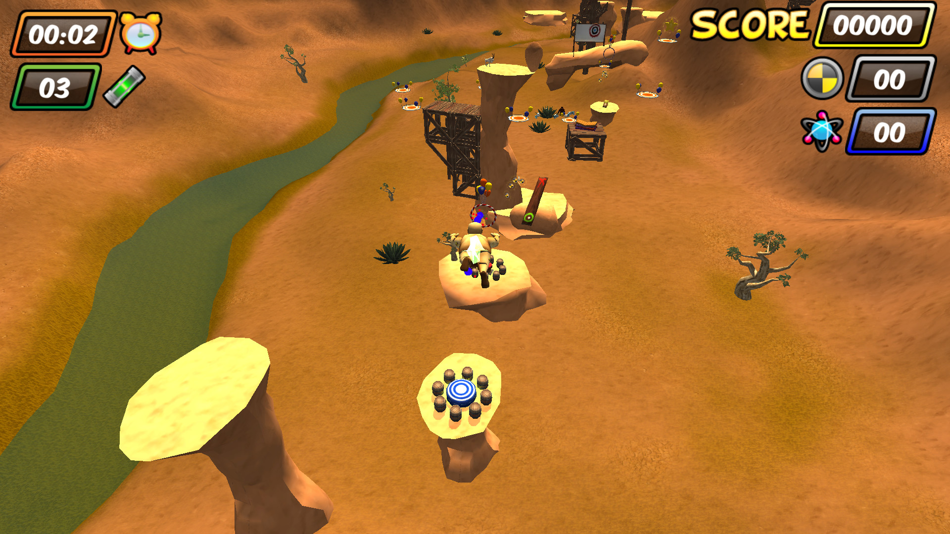 Скриншот из игры The Adventures of 00 Dilly - 5