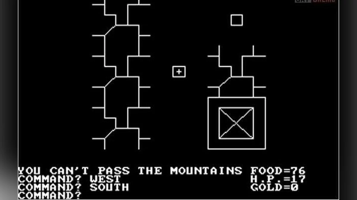 Скриншот из игры Akalabeth: World of Doom - 5