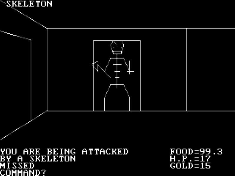 Скриншот из игры Akalabeth: World of Doom - 20