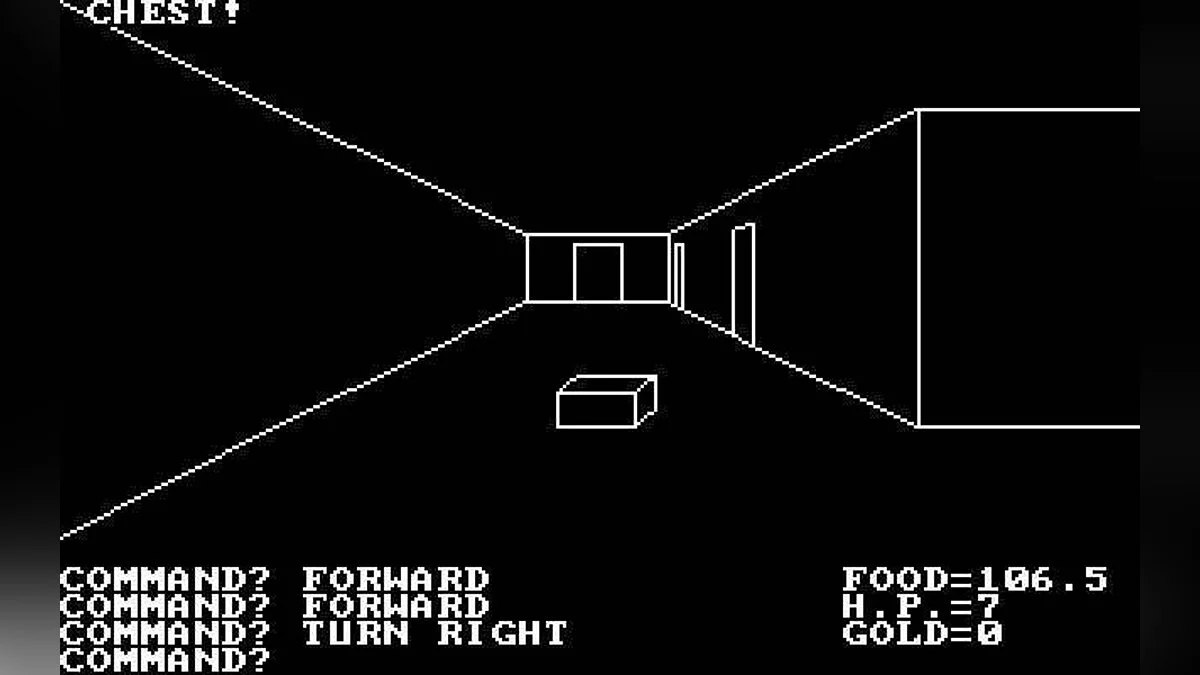 Скриншот из игры Akalabeth: World of Doom - 3