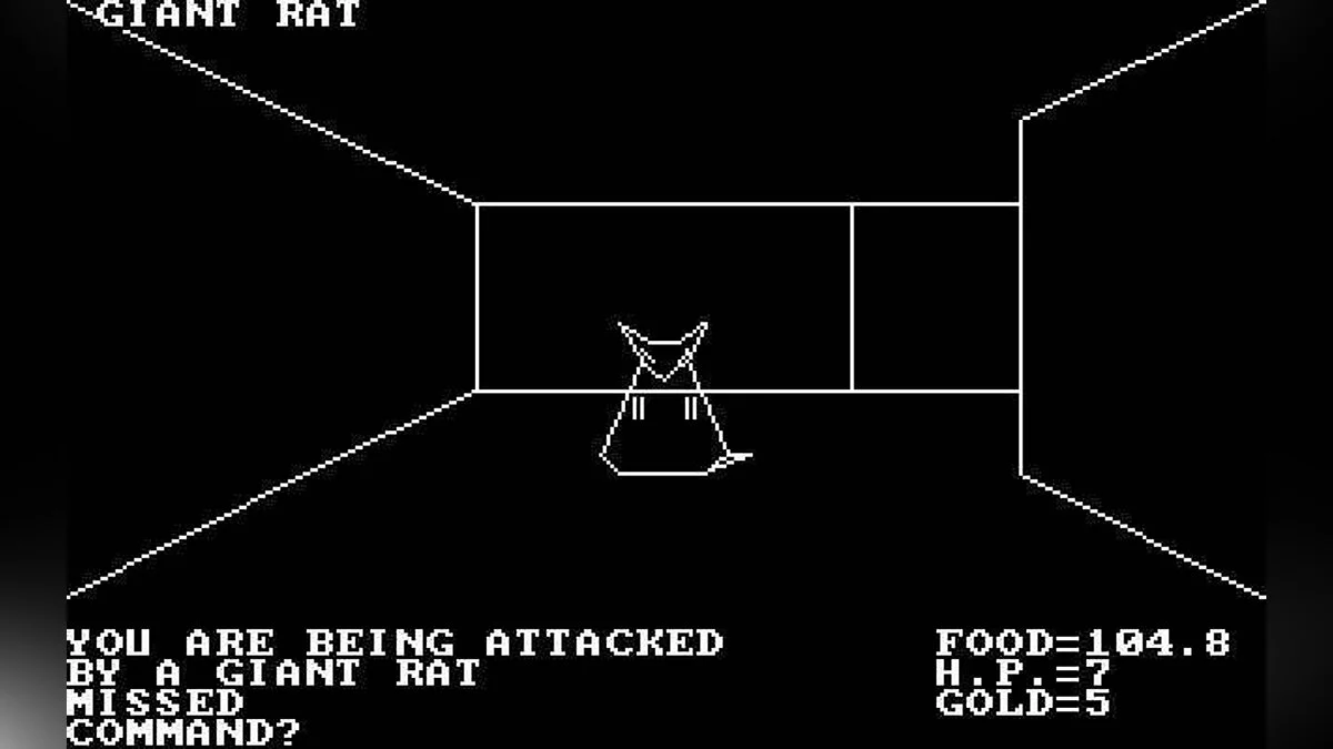 Скриншот из игры Akalabeth: World of Doom - 7