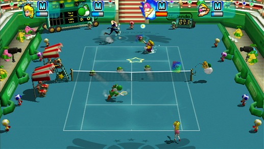 Скриншот из игры Mario Power Tennis - 5