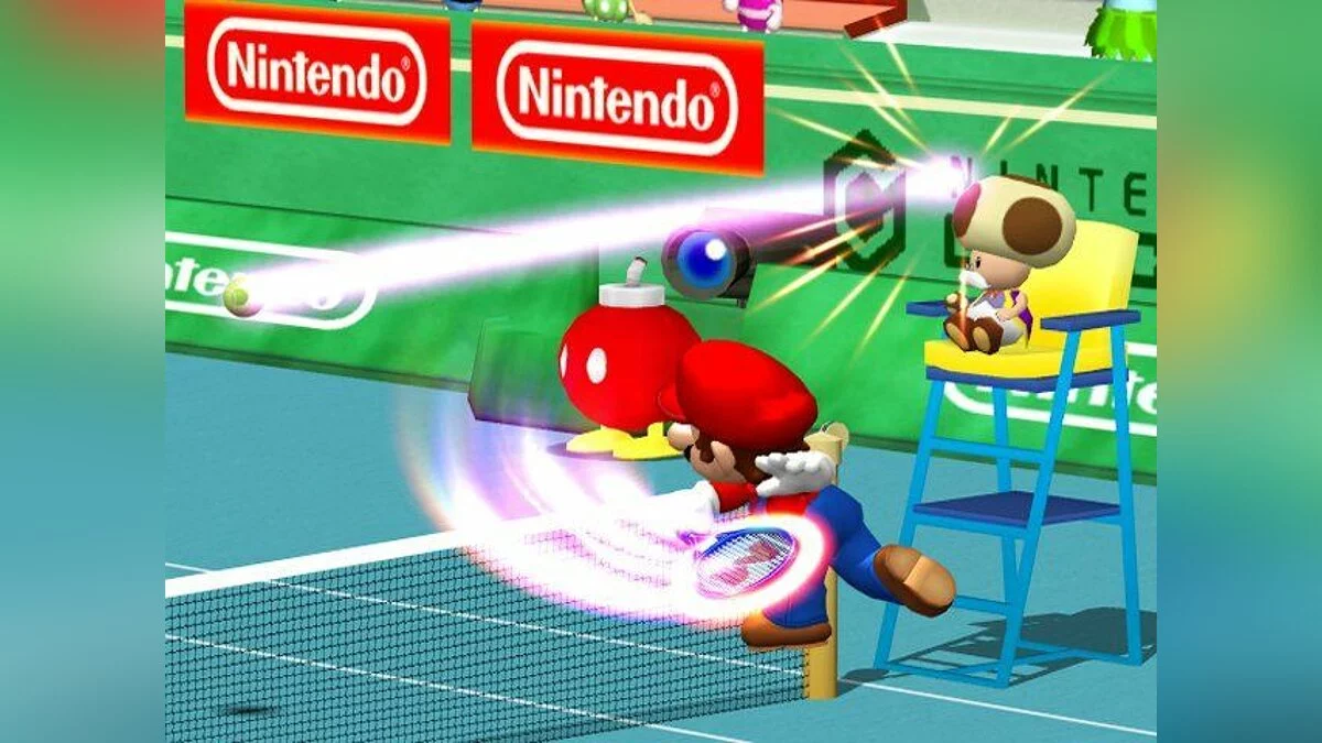 Скриншот из игры Mario Power Tennis - 6
