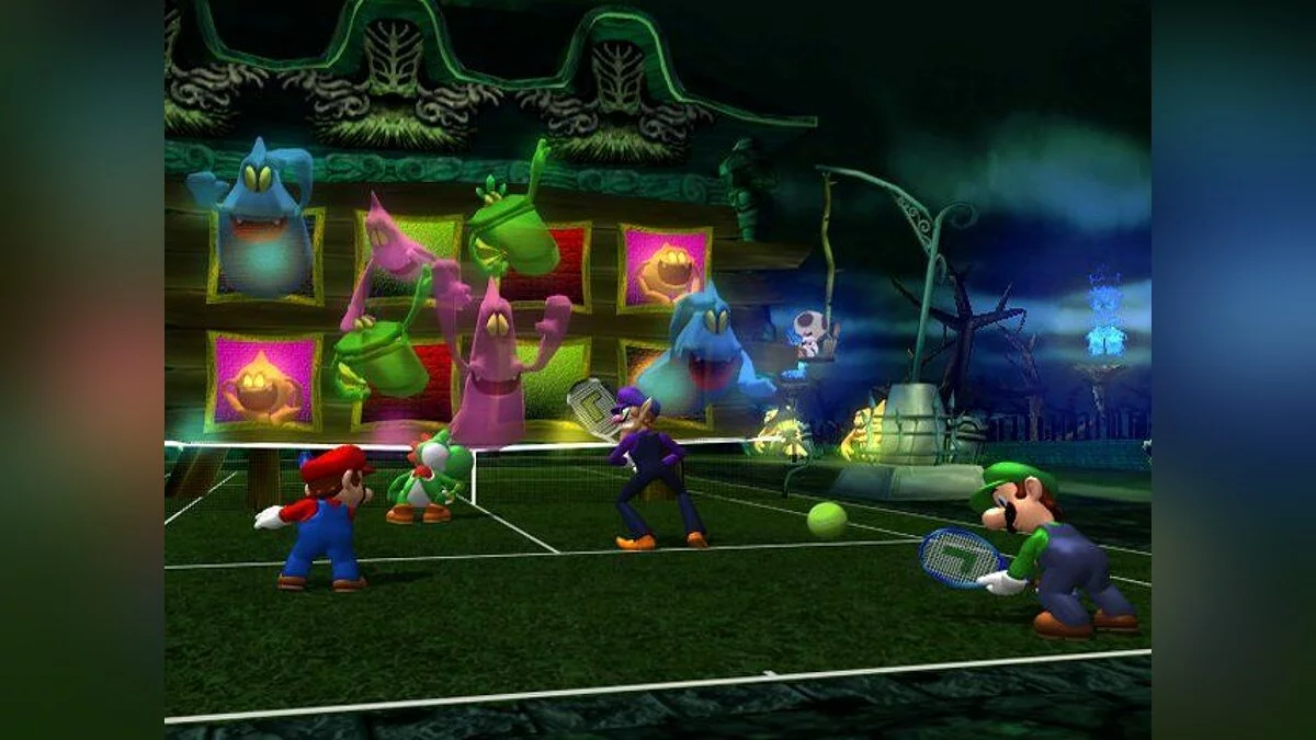 Скриншот из игры Mario Power Tennis - 3