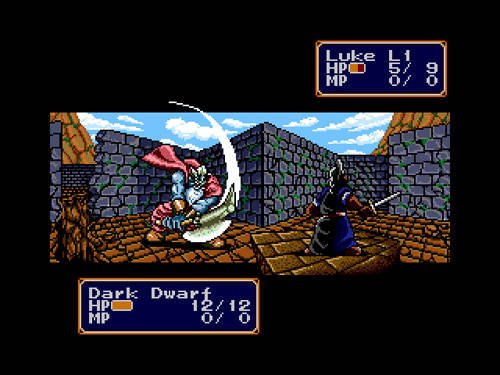 Скриншот из игры Shining Force - 1
