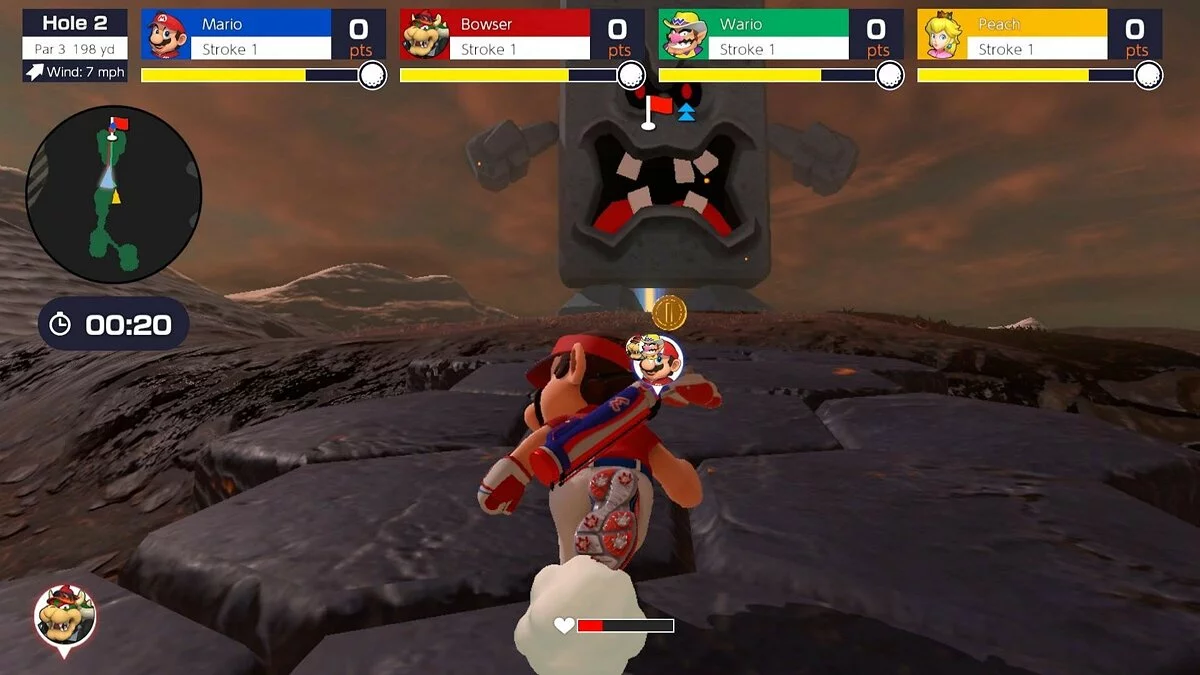 Скриншот из игры Mario Golf: Super Rush - 9