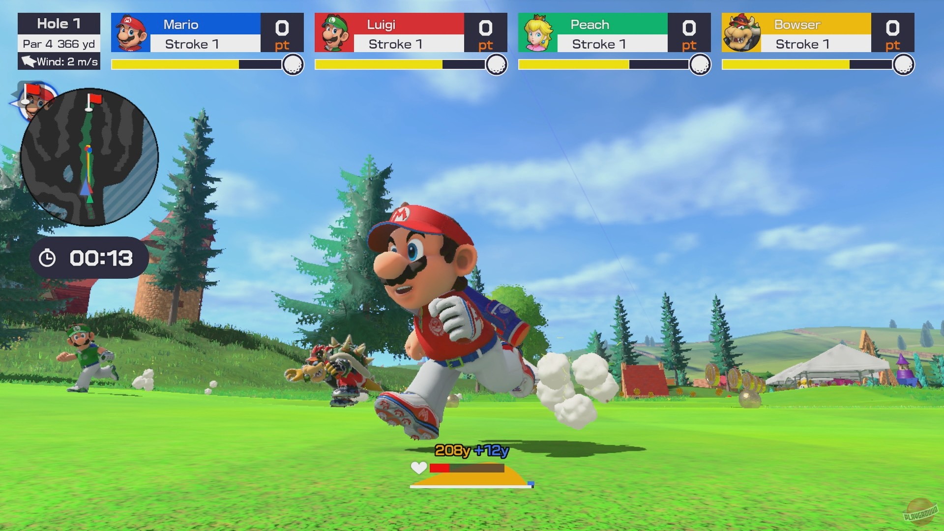 Скриншот из игры Mario Golf: Super Rush - 23