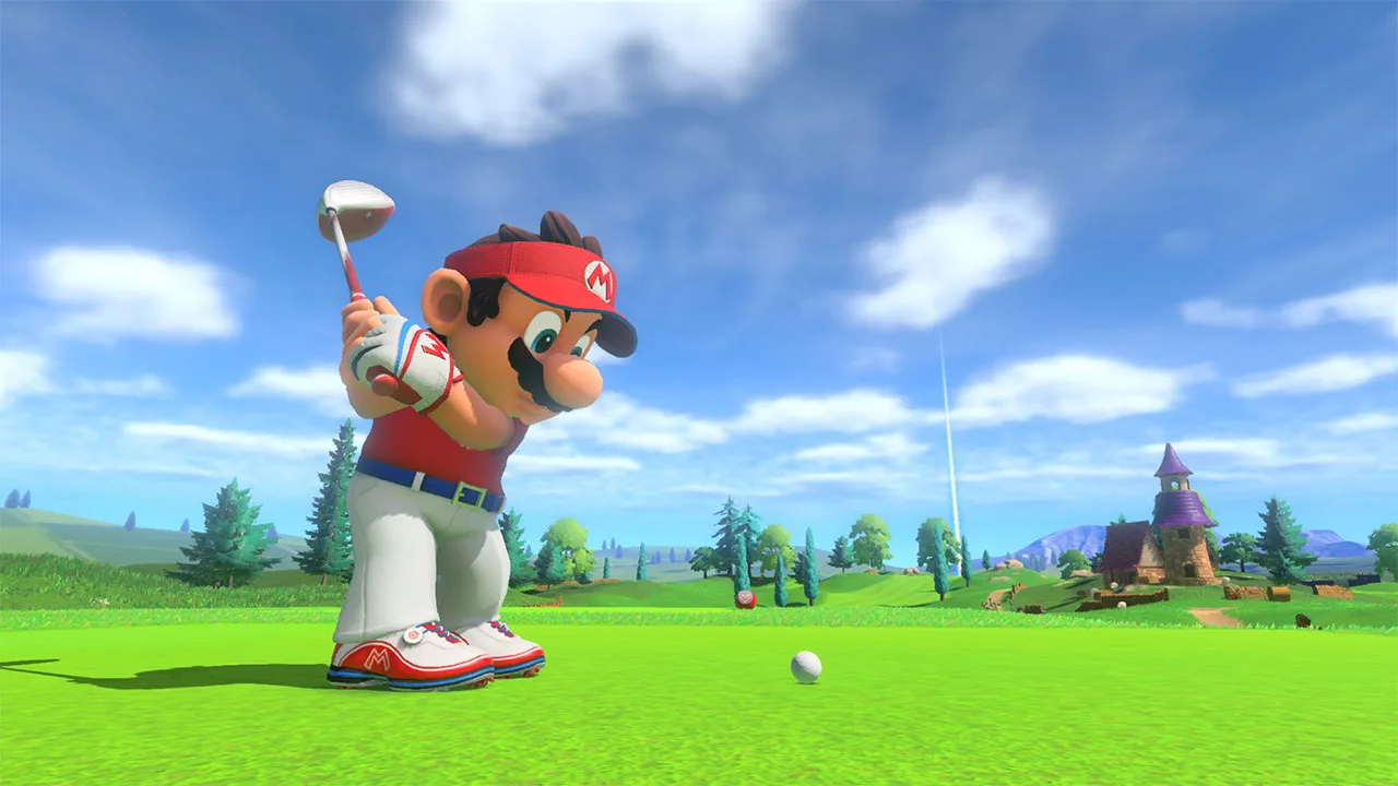 Скриншот из игры Mario Golf: Super Rush - 1