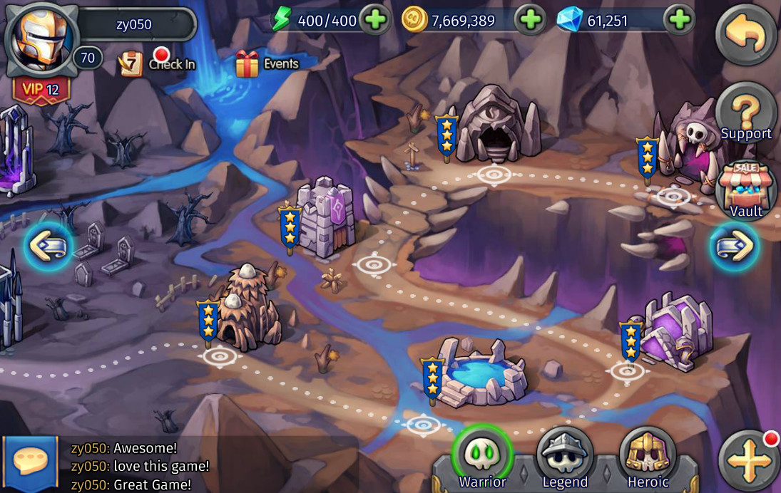 Скриншот из игры Heroes Tactics - 18