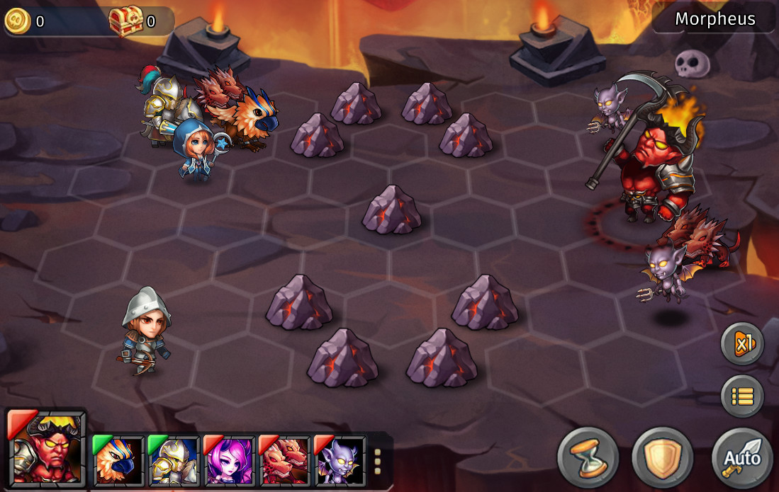 Скриншот из игры Heroes Tactics - 21