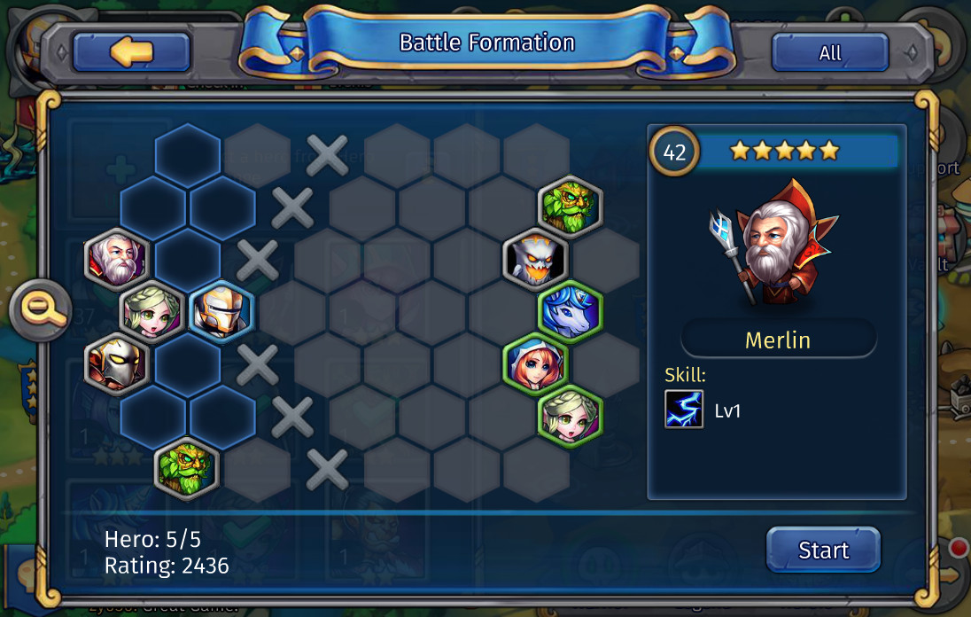 Скриншот из игры Heroes Tactics - 11