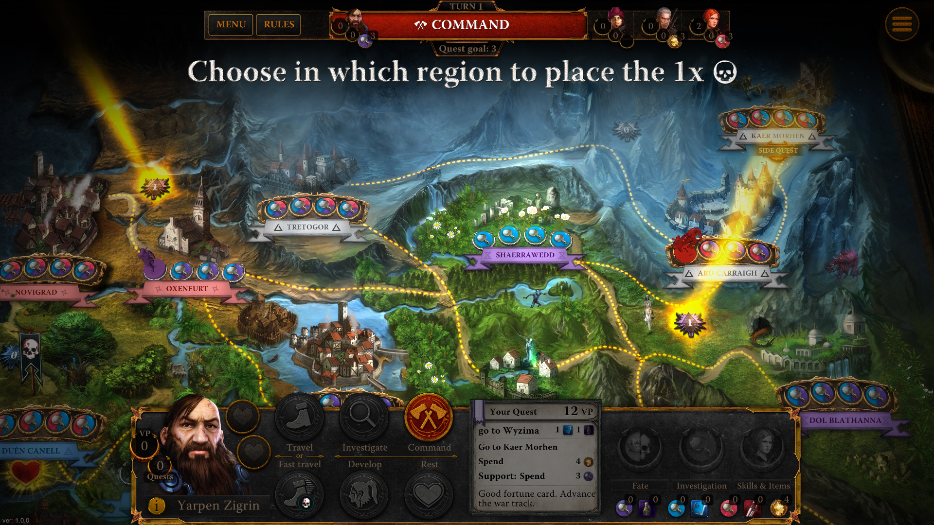 Скриншот из игры The Witcher Adventure Game - 22