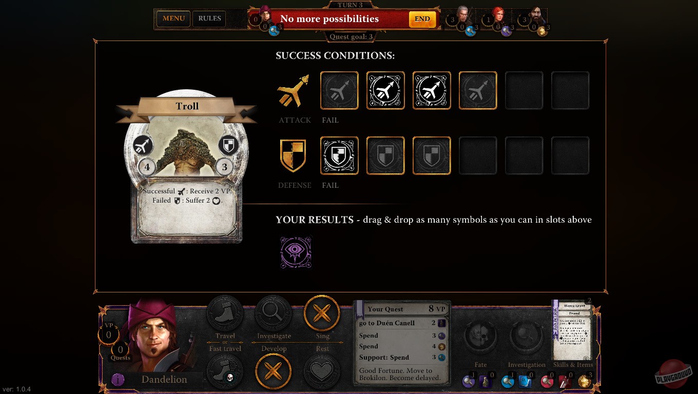 Скриншот из игры The Witcher Adventure Game - 48