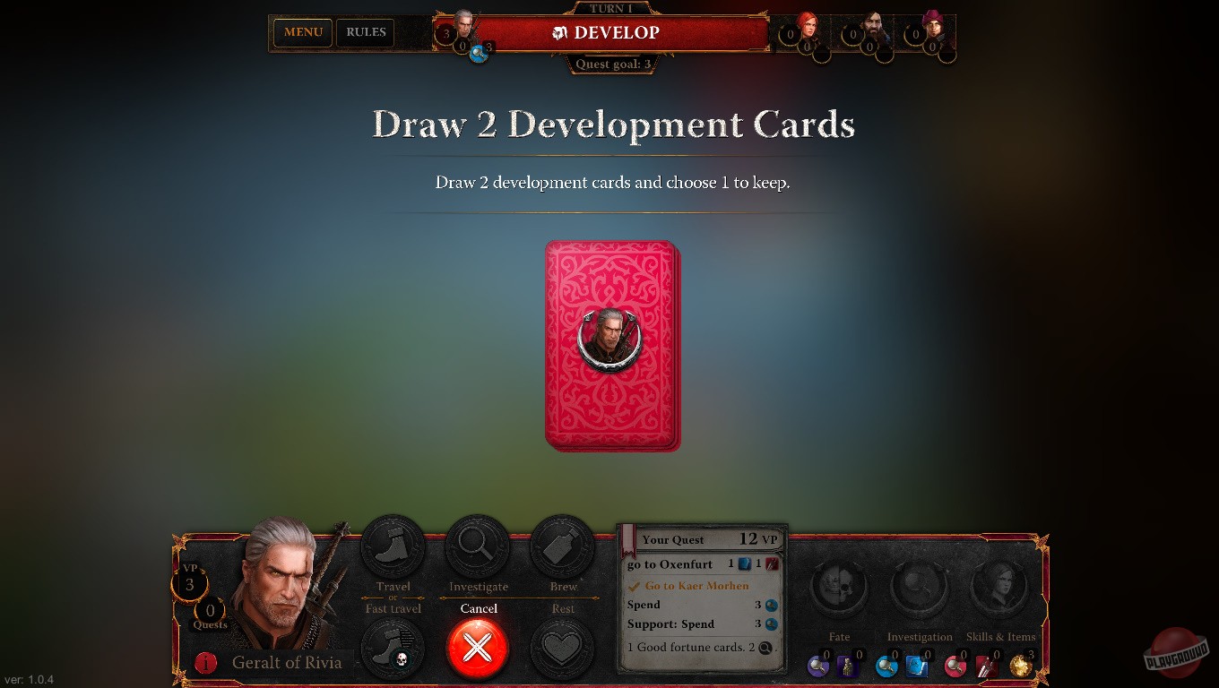 Скриншот из игры The Witcher Adventure Game - 79