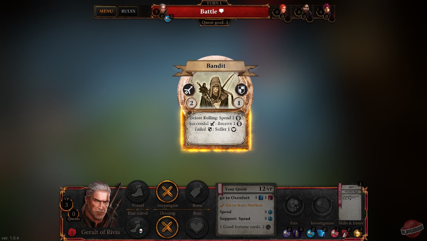 Скриншот из игры The Witcher Adventure Game - 58