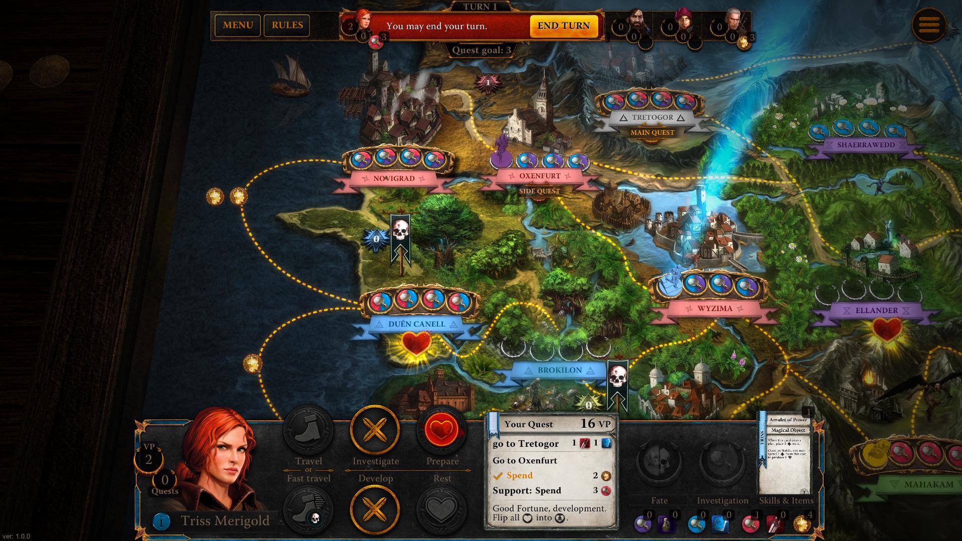 Скриншот из игры The Witcher Adventure Game - 57