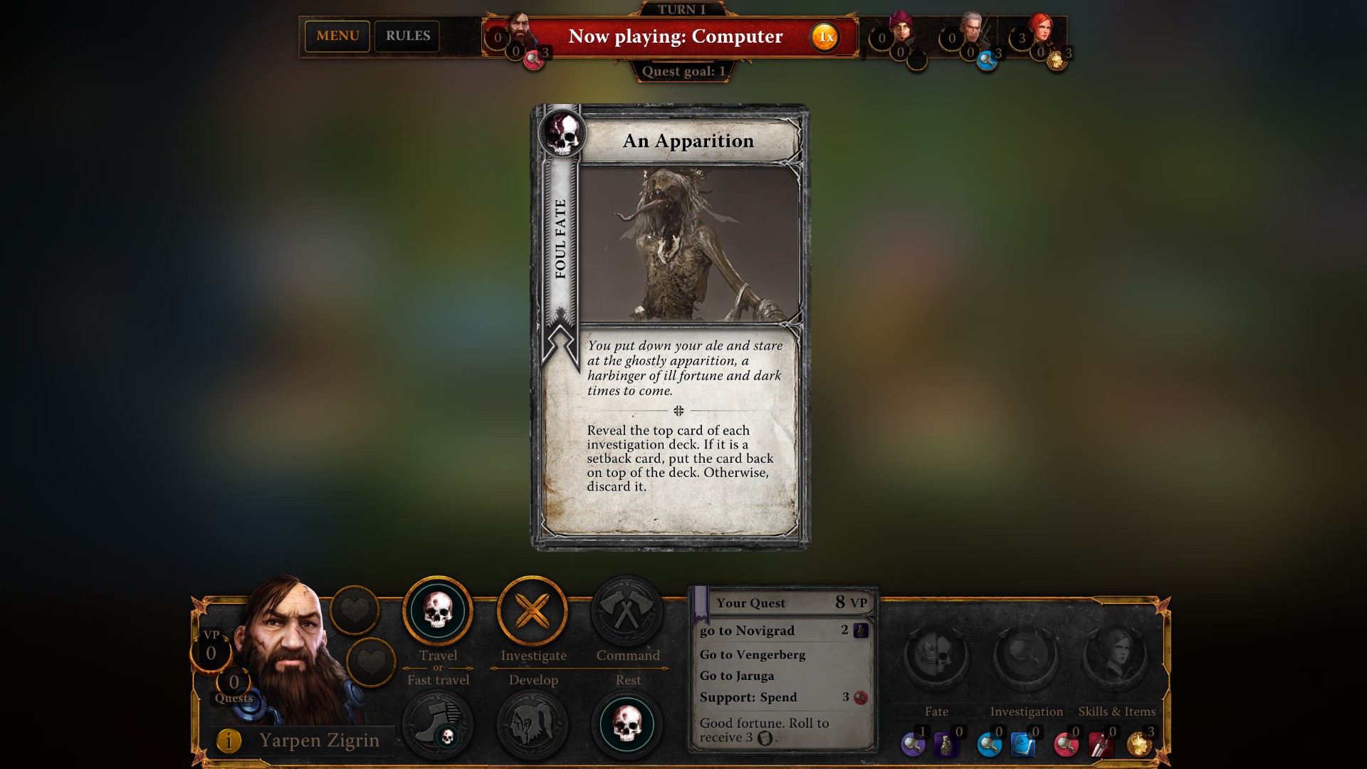 Скриншот из игры The Witcher Adventure Game - 39