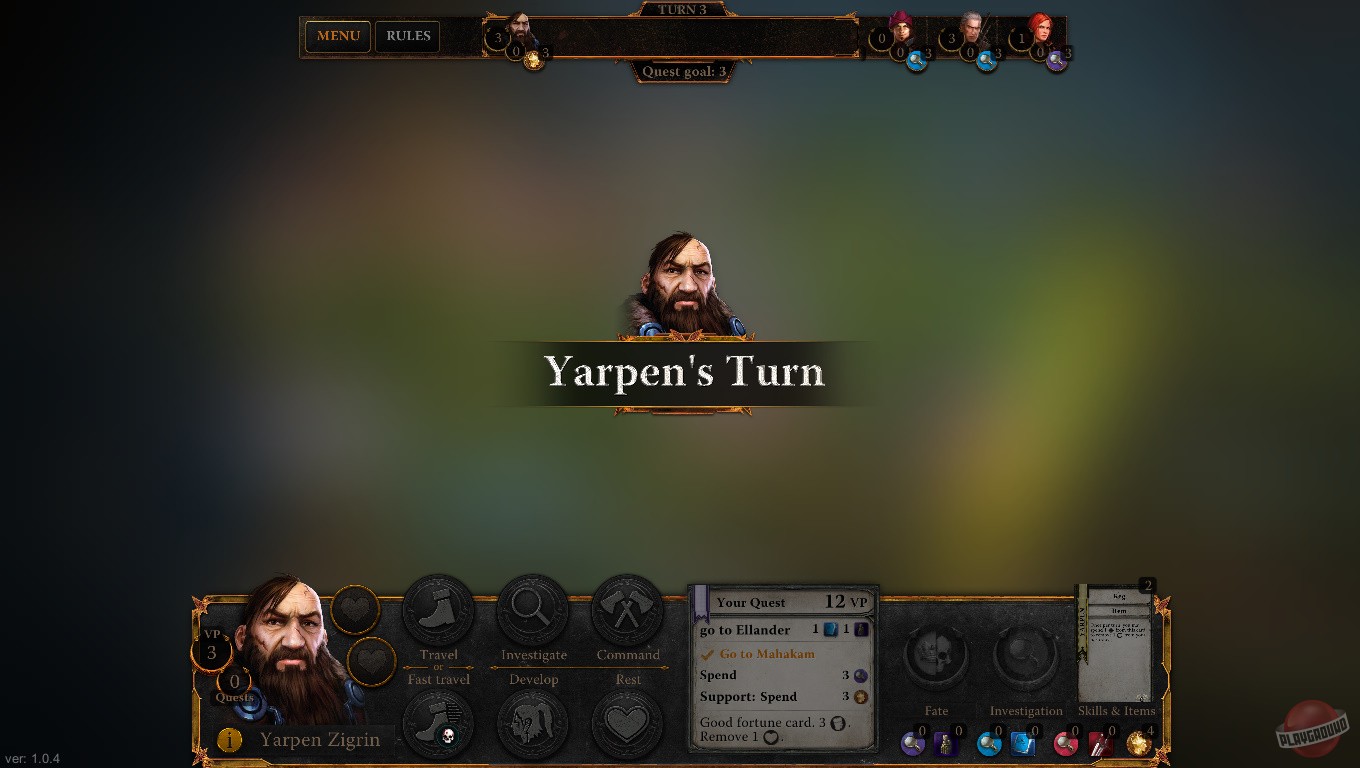 Скриншот из игры The Witcher Adventure Game - 9