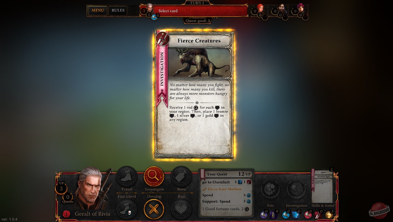 Скриншот из игры The Witcher Adventure Game - 66