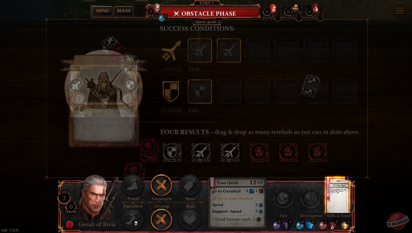 Скриншот из игры The Witcher Adventure Game - 81