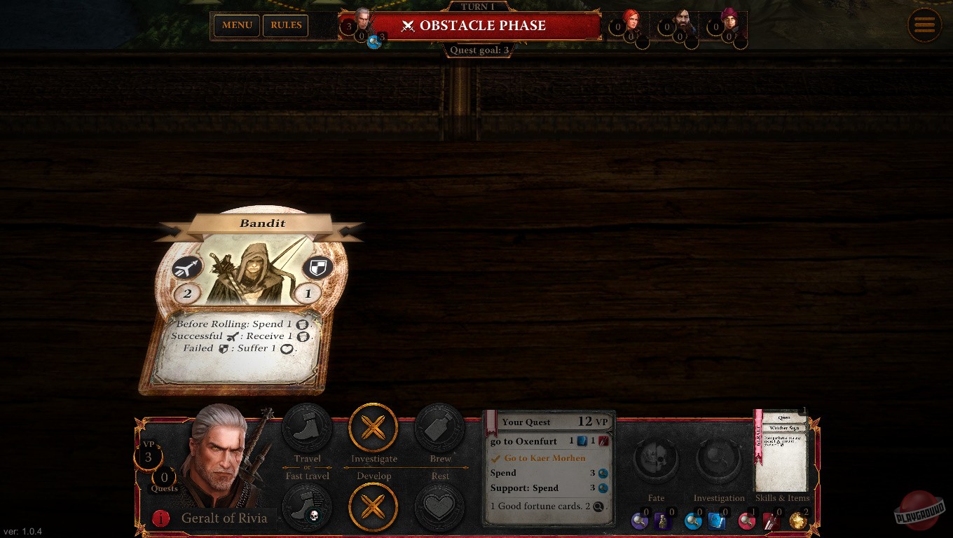 Скриншот из игры The Witcher Adventure Game - 89