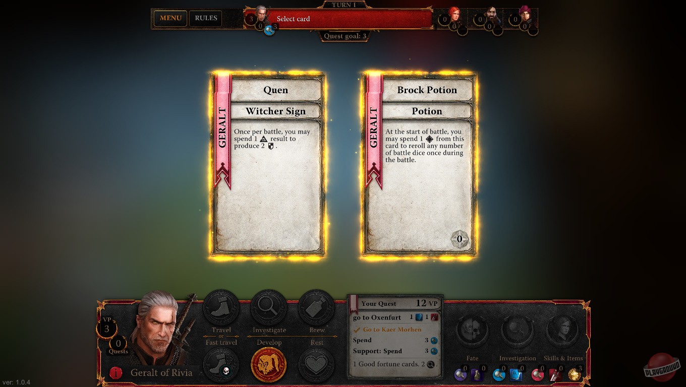 Скриншот из игры The Witcher Adventure Game - 92