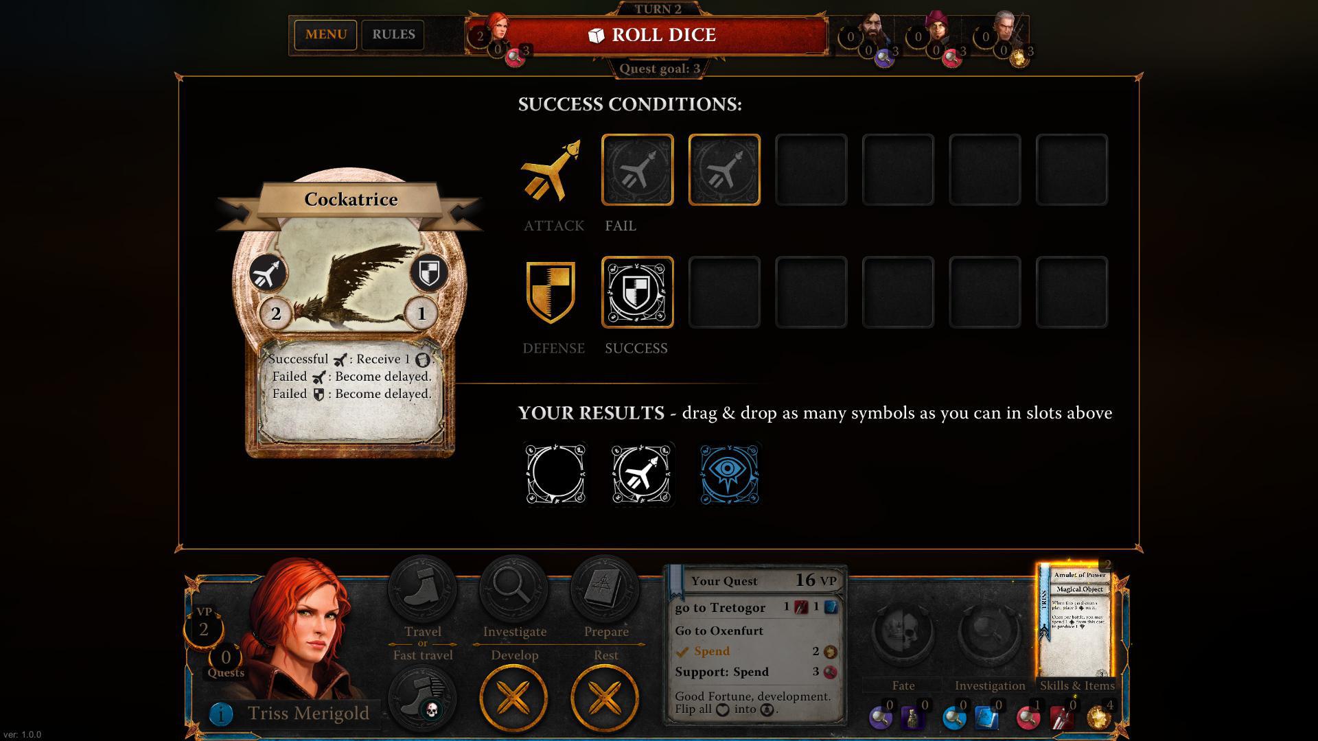 Скриншот из игры The Witcher Adventure Game - 95