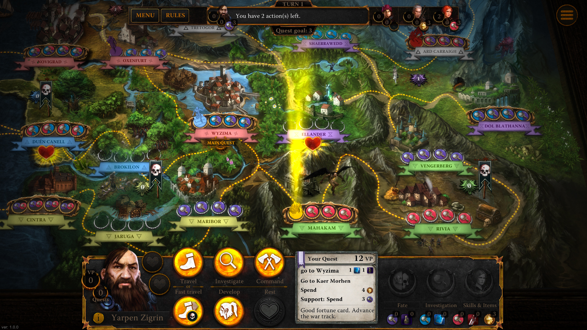 Скриншот из игры The Witcher Adventure Game - 45