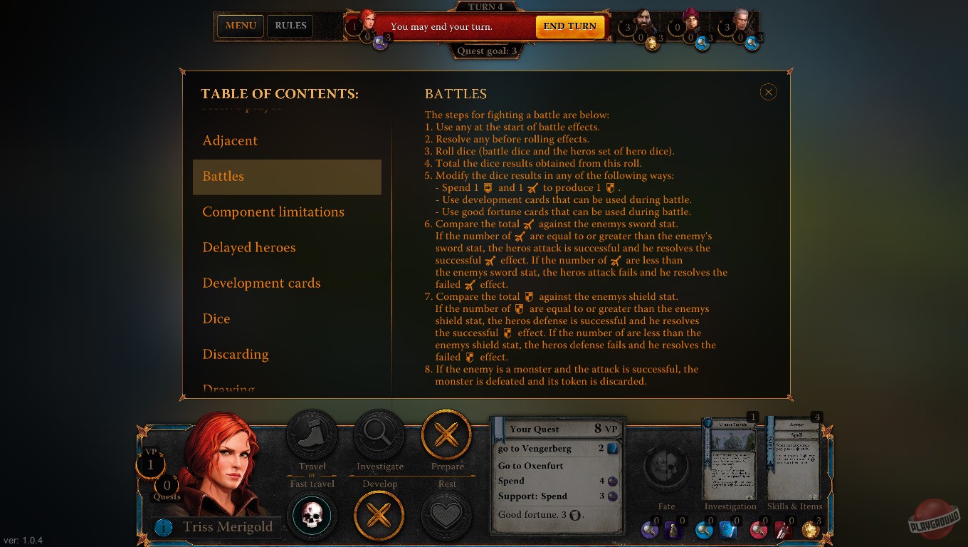 Скриншот из игры The Witcher Adventure Game - 70