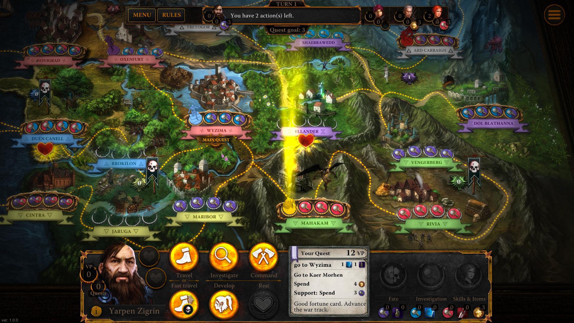 Скриншот из игры The Witcher Adventure Game - 101