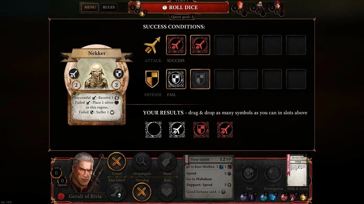 Скриншот из игры The Witcher Adventure Game - 16